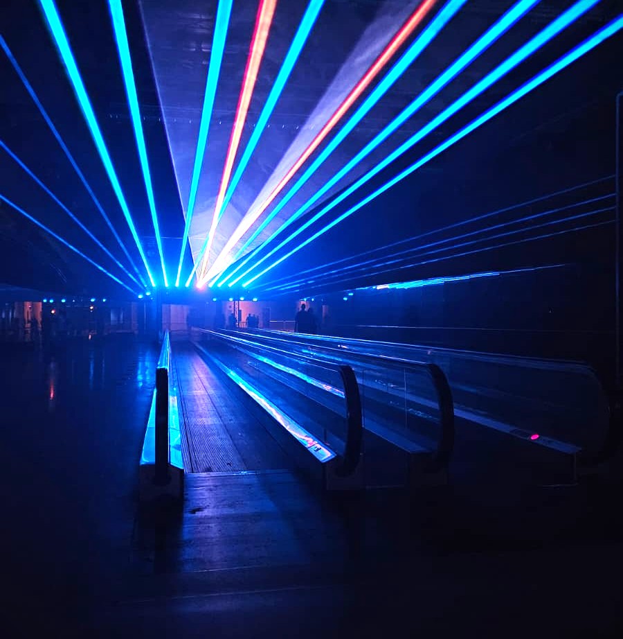 Light Tunnel at Sónar by Night — image 1