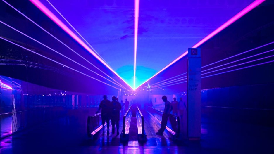 Light Tunnel at Sónar by Night — image 1