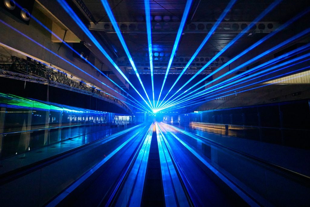 Light Tunnel at Sónar by Night — image 21